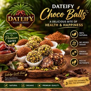 Dateify Choco Balls | Full of Energy | Goodness of Dates (450g)